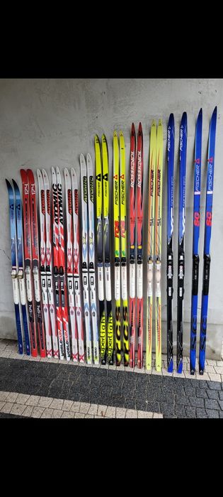 Narty Biegowe, Śladowe, Buty narciarskie, kijki, biegówki!