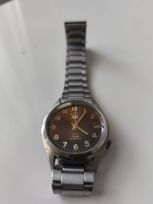 Zegarek mechaniczny 25 kamieni Auto 5 Crystal