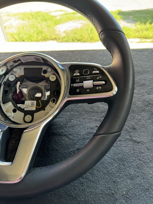 Руль Кермо EQB Mercedes Benz 250+ 2023 г. X243 Лепестки Круиз Разборка