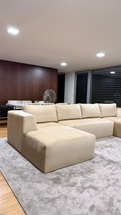 Sofá com 2 chaise long