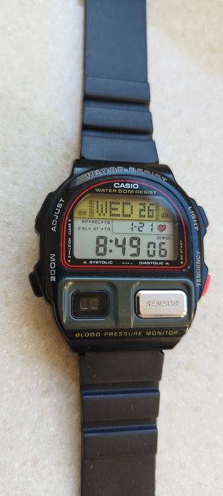 Casio  vintage puls Japan lcd unikat zegarek pulsar