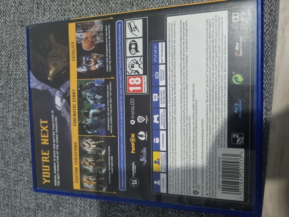 Ps4 Mortal Kombat 11