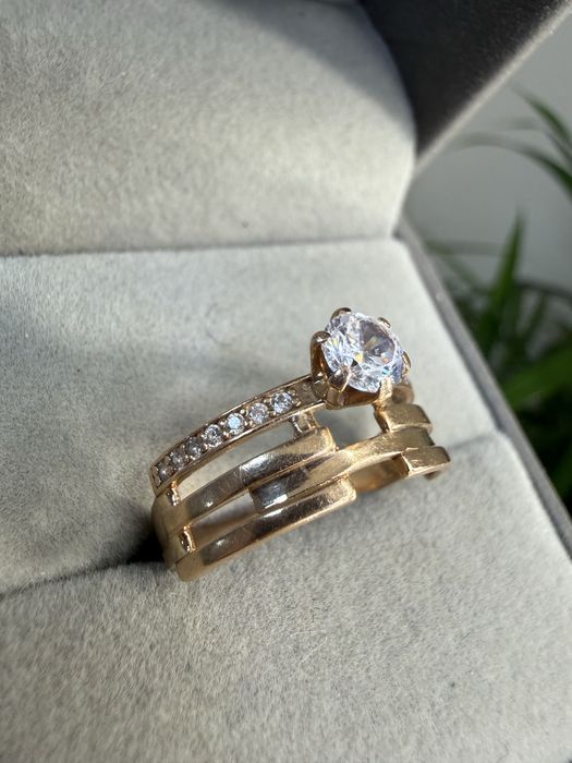 Золотое кольцо 19р