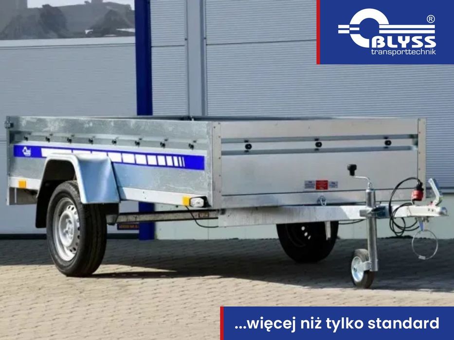 Blyss PRZYCZEPA BL75270 BLYSS  Przyczepa Mocna jednoosiowa 270x125x39 BLYSS