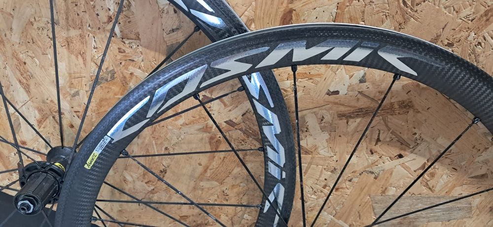 Par de rodas mavic cosmic carbon 40 elite