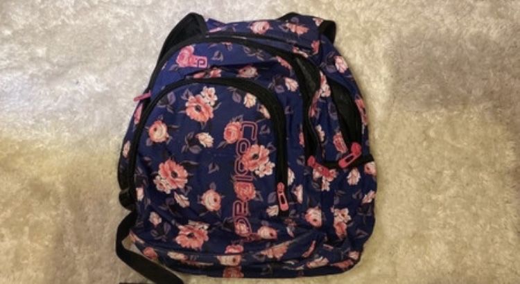 Plecak coolpack w kwiatki