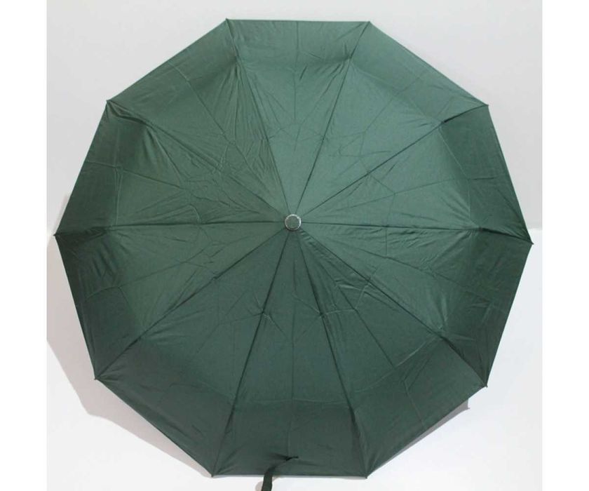 Женский зонт полуавтомат 10 спиц карбон антиветер однотонный зонтик
