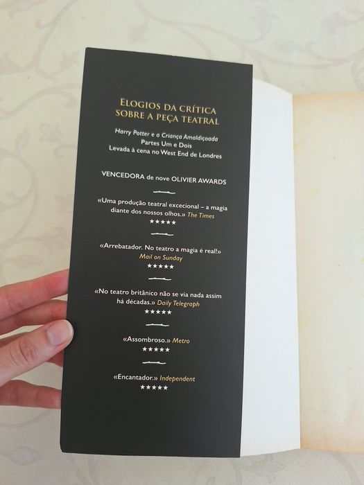 Livro Harry Potter e a Criança Amaldiçoada