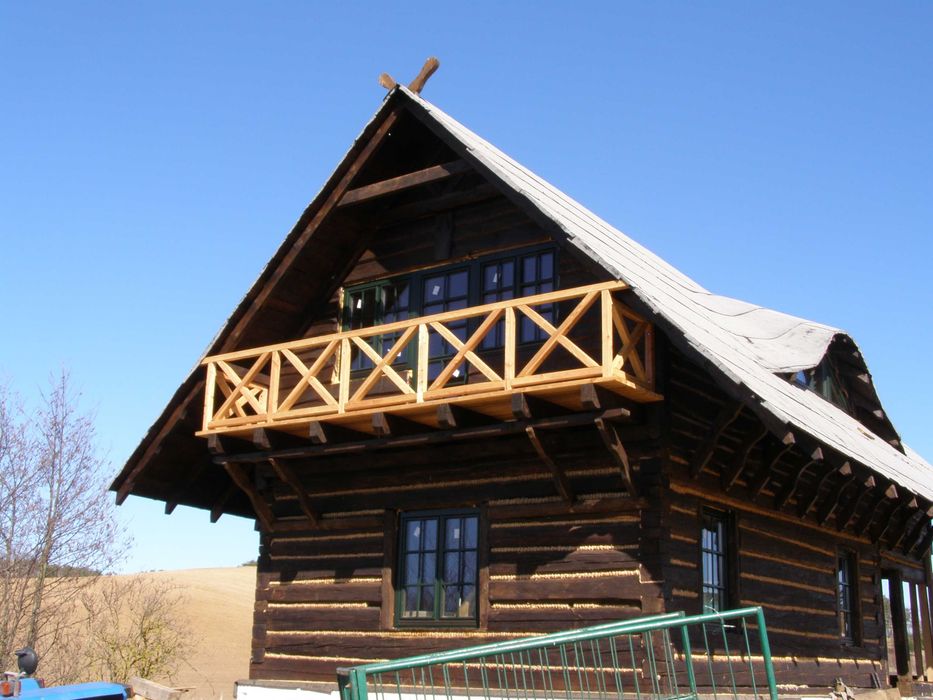 balustrada drewniana