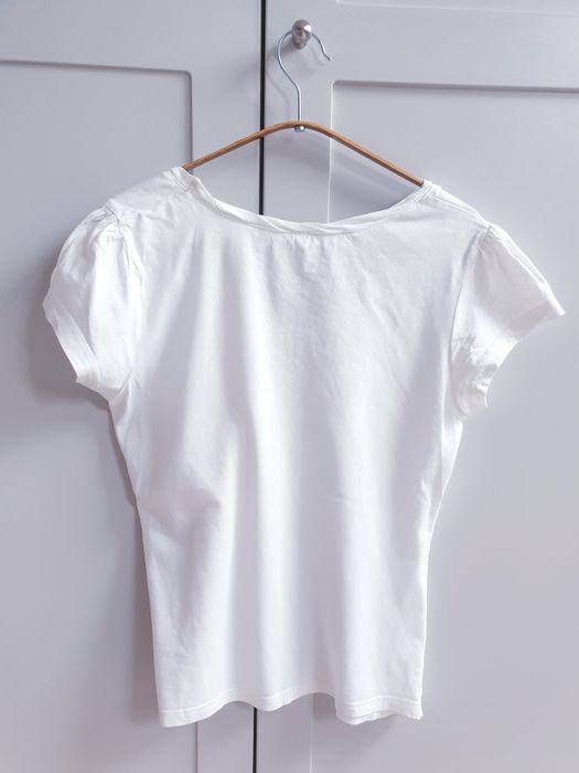 Biała koszulka t-shirt M&S 38 40