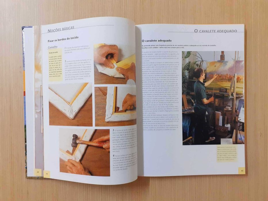 Pintura a óleo (As bases - as técnicas - os motivos)