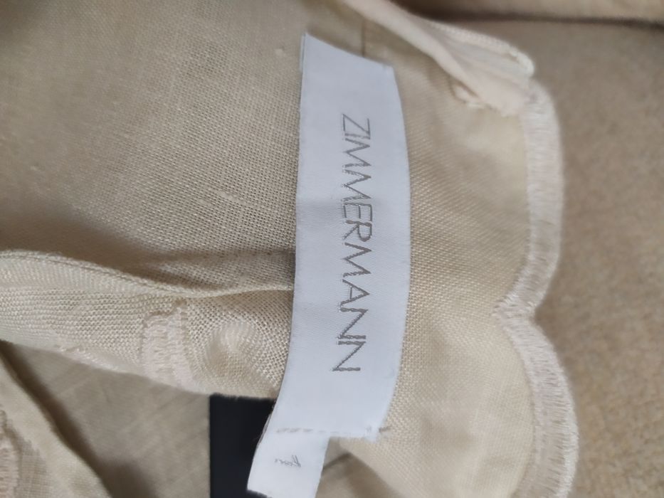 Vestido midi Zimmerman bordado