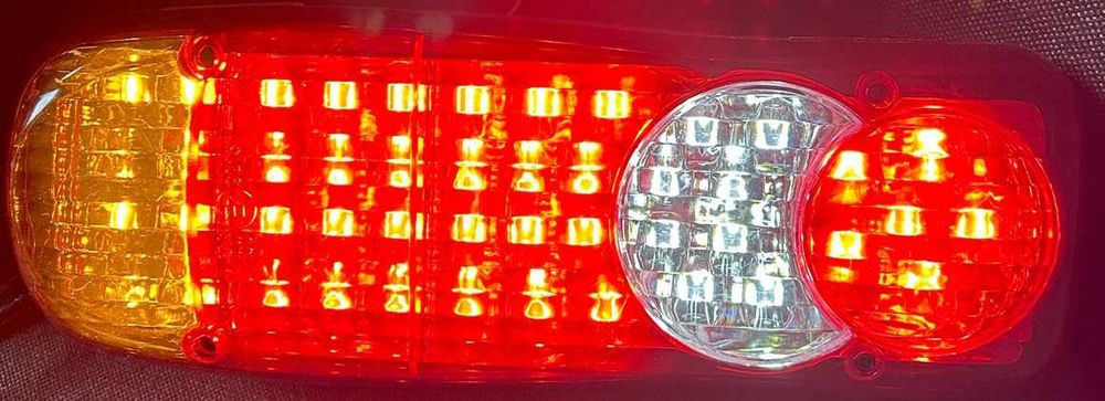 Lampa tylna 46 LED 12/24V przyczepa IVECO MASTER MOVANO itp - Ol-Mot Kutno