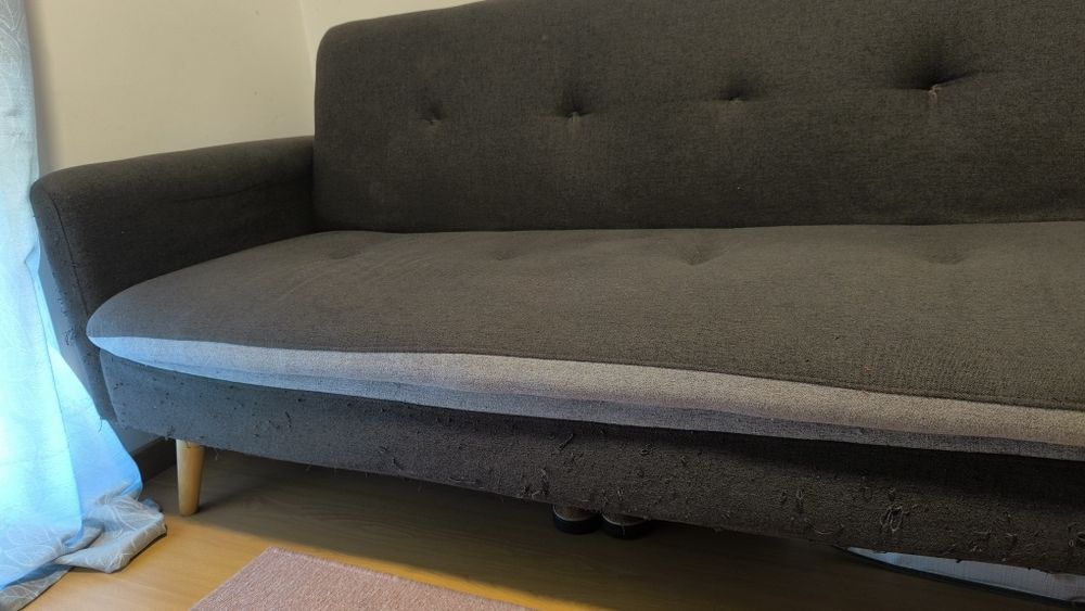 Sofá cama click 2 metros comprimento