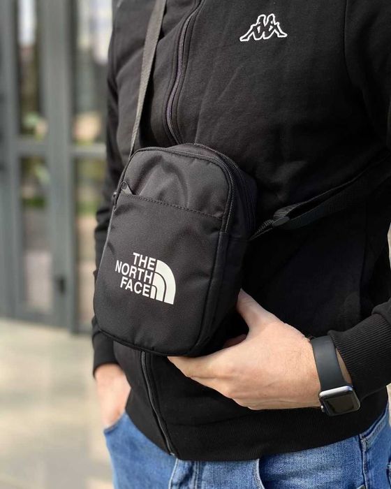 Сумка через плече The North Face, спортивна барсетка ТНФ на 4 відділи ...