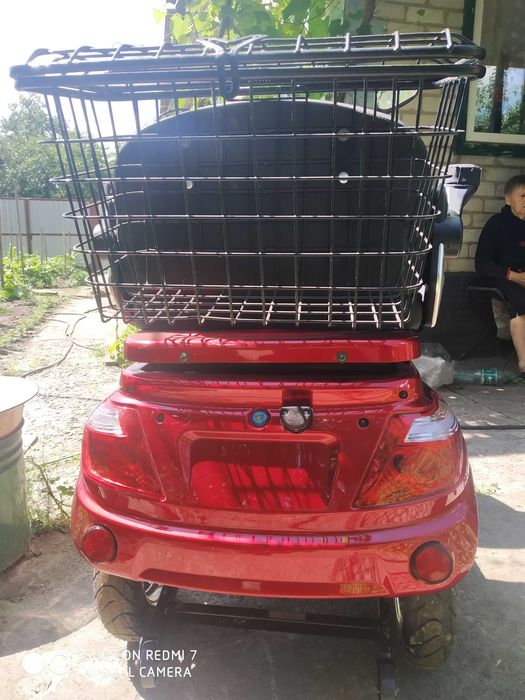 Дорослий електросамокат триколісний ElektroPower de Luxe 60V 20Ah