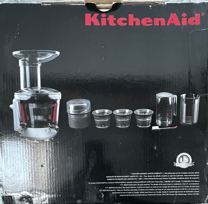 Wyciskarka Kitchenaid wolnoobrotowa 5KSM1JA