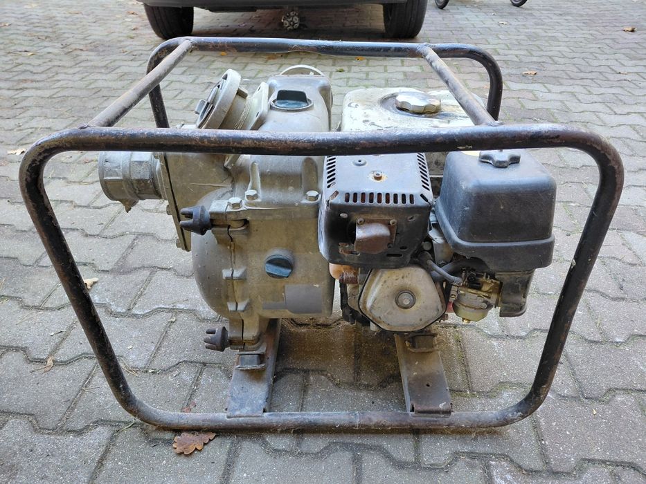 Spalinowa pompa wody, silik honda