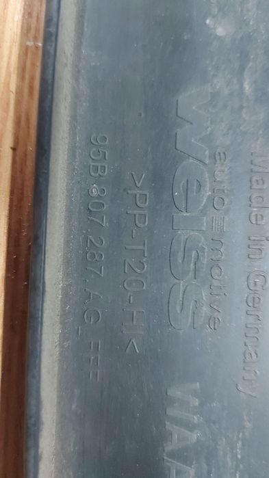 Porsche macan gts рестайл подіум номерного знака передній 95b807287ag