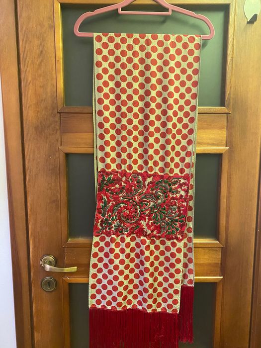 Dries van Noten Silk Scarf  Jedwabna apaszka