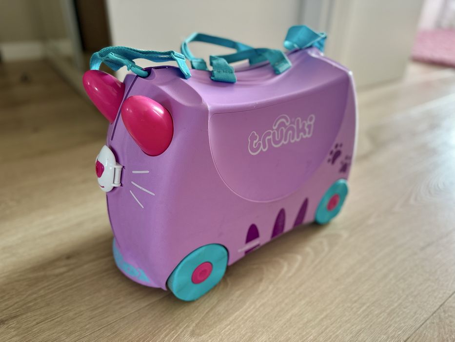 Walizka dla dzieci i bagaż podręczny Trunki kotek