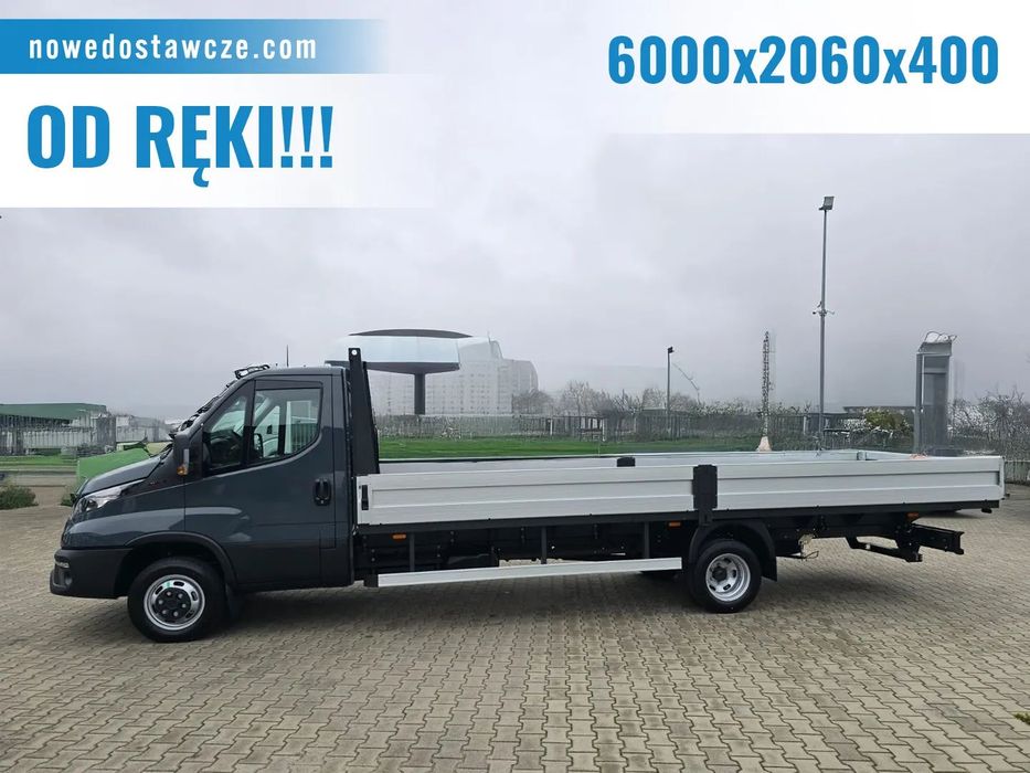 Iveco Daily 50C18HZ Skrzynia otwarta 6,1m do 3,5t skrzynka platforma  6000x2060x400mm | Skrzynia otwarta | 50C18HZ | DMC 3.5t |