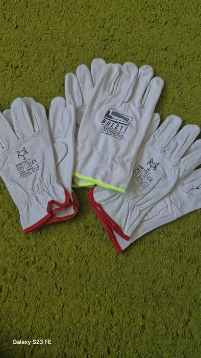 Робочі рукавиці шкіряні