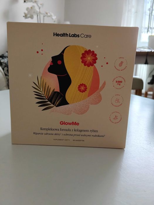 Glow me od health labs kolagen ananas - Mango