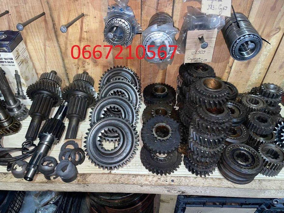 Шестерні коробки передач Газ 53, Газ 66, Газ 3307
