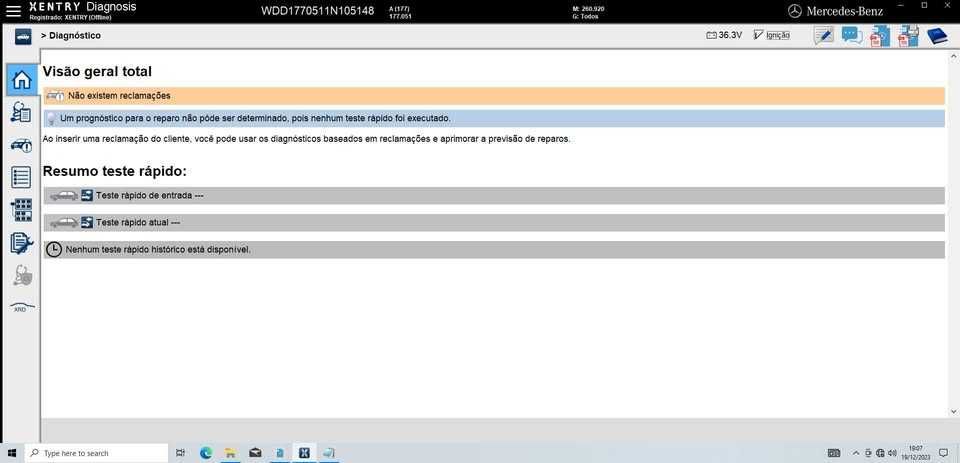 Novo Star c6 Doip FDcan e WiFi e SSD Xentry/DAS Xdos