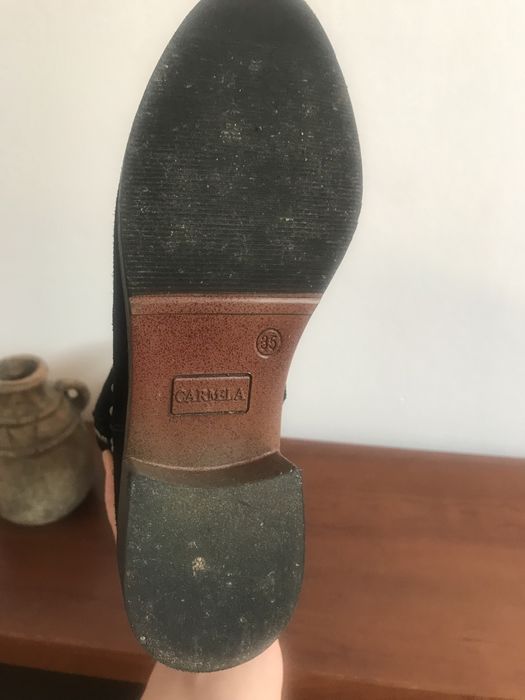 Botas pretas da Carmela n 35