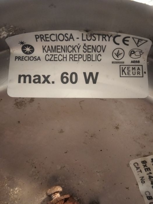 Люстра  хрусталь