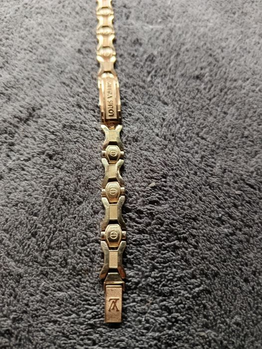 Luis viton bransoletka męska 21g 585