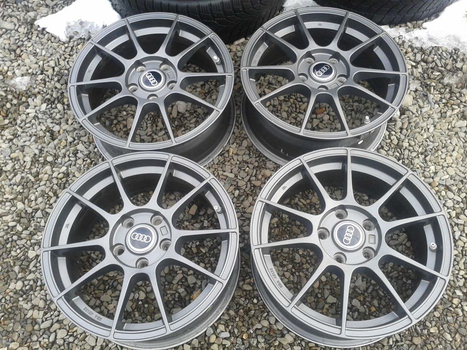oryginalne r16 felgi szare autec 5x112 audi a3 a4 a6 mercedes b8 b7 c6