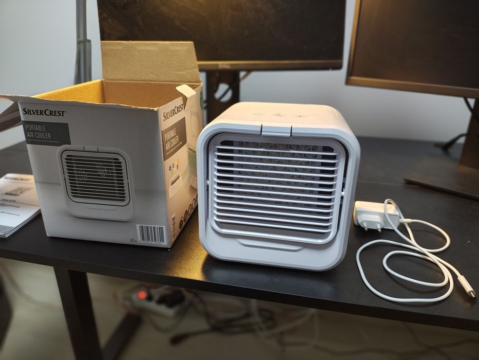 Silvercrest klimator klimatyzator wiatrak USB C
