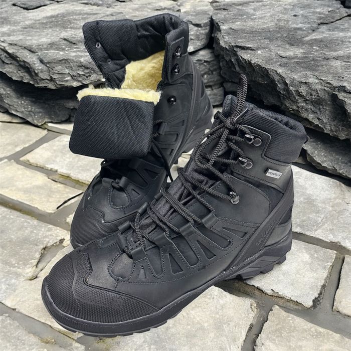 Ботинки /Берці зимові тактичні хутро штучне натуральне Гортекс 40-46.