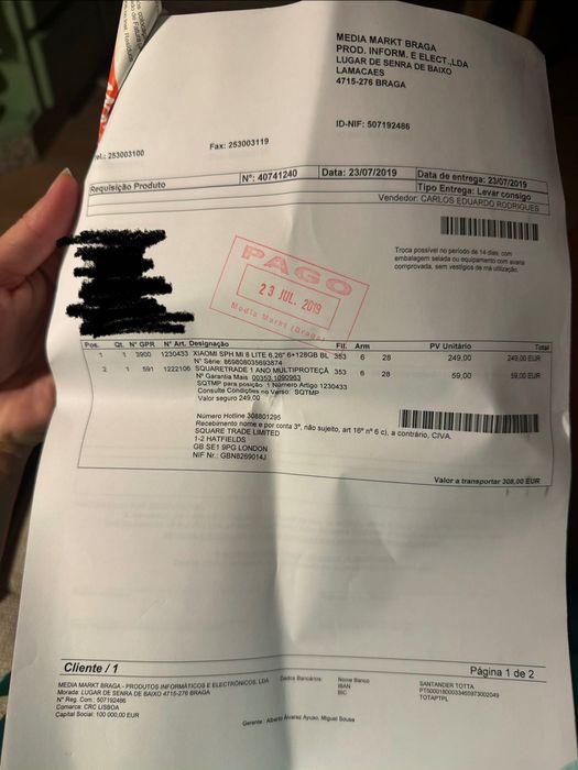 Xiaomi mi 8 lite