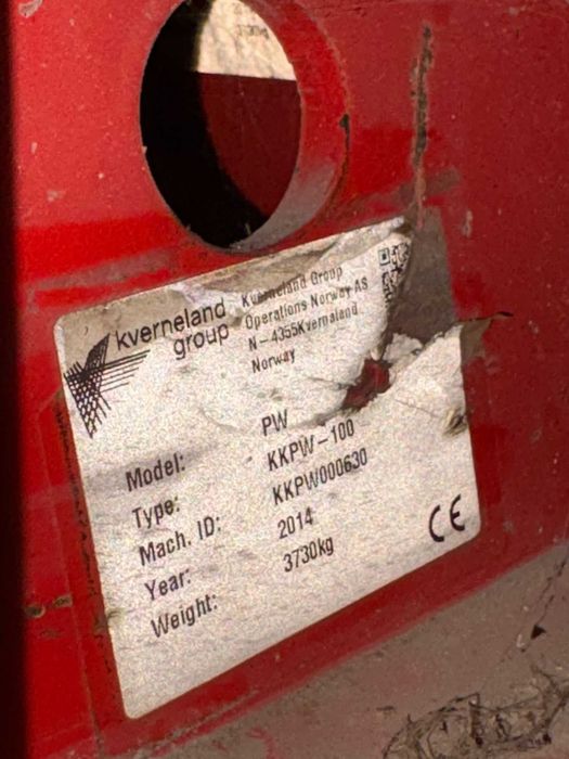 Pług Kverneland PW100  Variomat z pakomatami