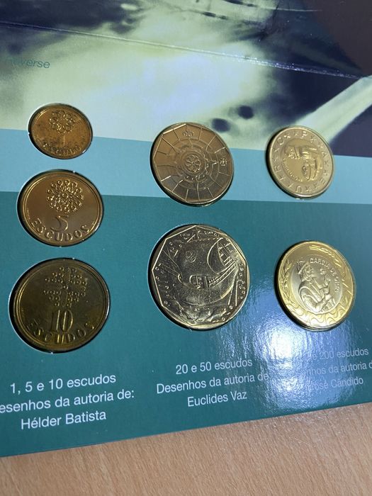 Última colecção de moedas correntes (escudo)