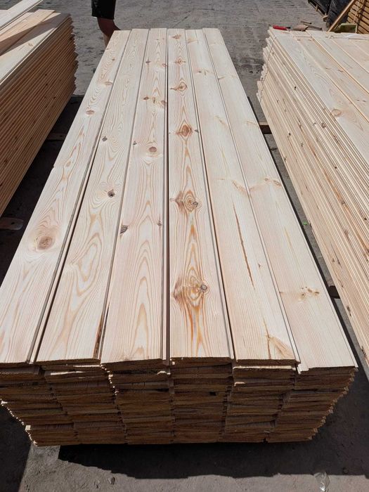 Podbitka sosnowa obustronna 19x140 mm deska elewacyjna