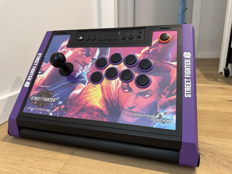 Hori fighting stick street fighter mesa jogo ps5 ps4