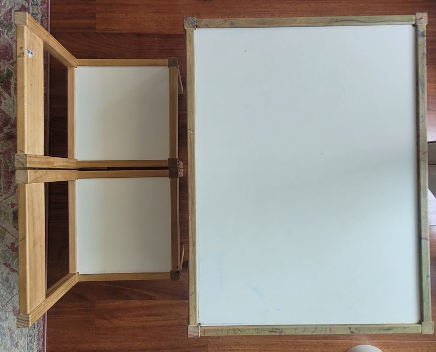 Zestaw stolik i 2 krzesła Ikea Lätt