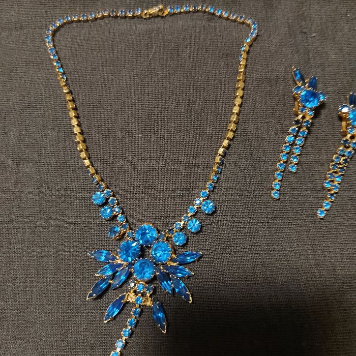 Naszyjnik i branzoletka  lata 70