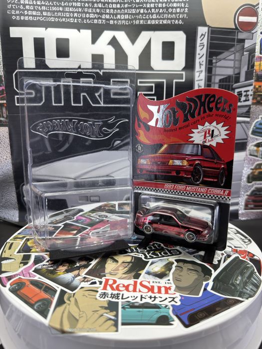 Hot Wheels - RLC - 1993 Ford Mustang Cobra R (Red)- BOX 23