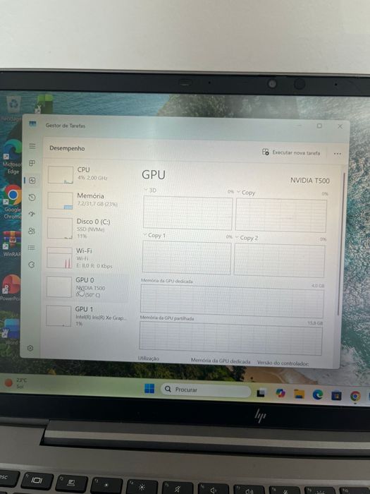 Pc Portatil HP Zbock 14 G8 I7/32GbDDR4/QuadroT500