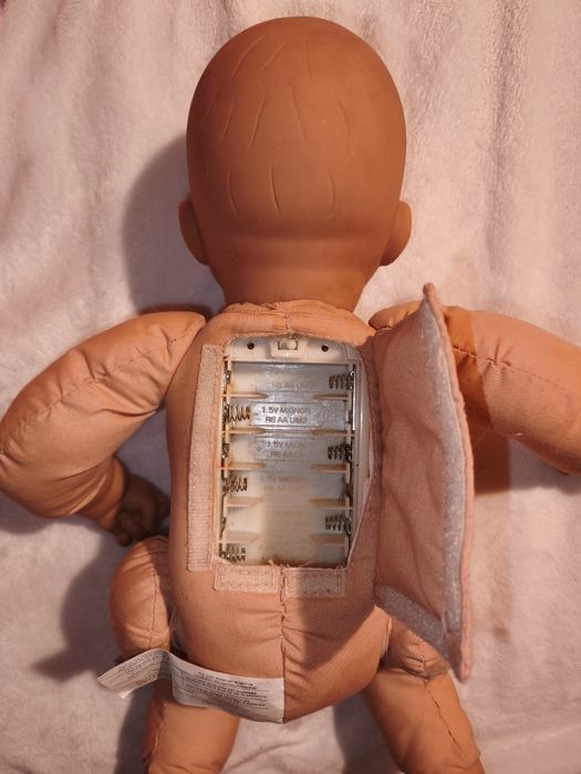 Lalka bobas Chou Chou z misiem.Wysokość 48 cm