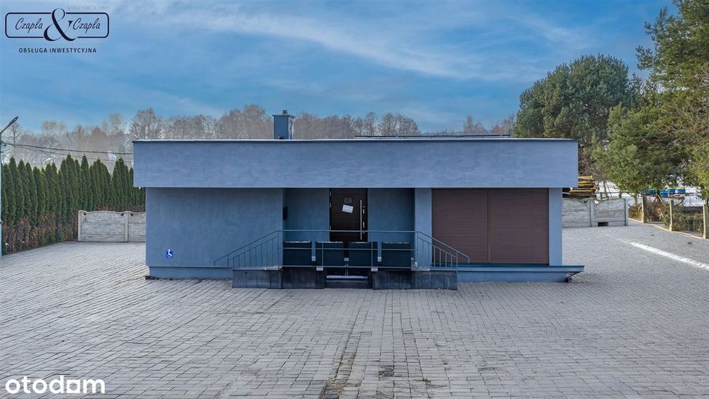 Gotowa baza firmy - budynek 2020r plac utwardzony
