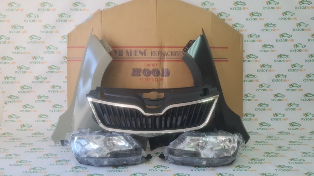 Rapid капот Рапид Рапід Шкода Skoda Scoda