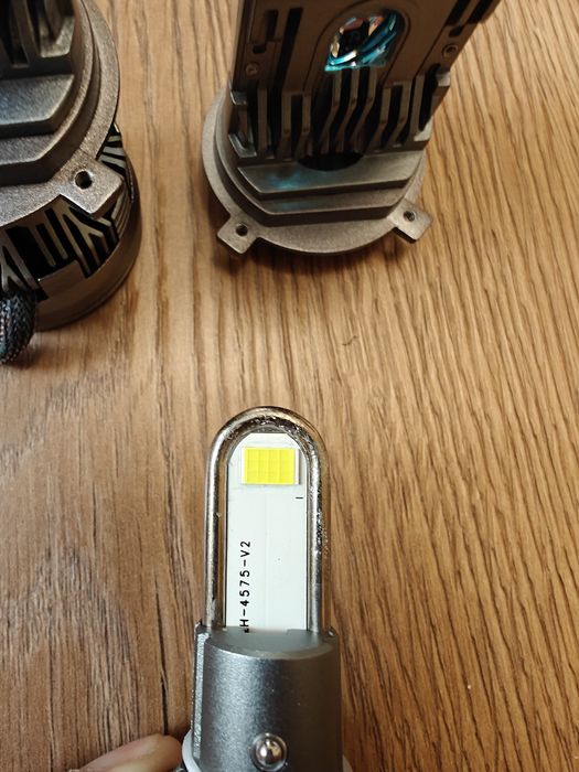 Rayton S5 Pro H4 120w. Світлодіодні міні лінзи мини линзы. Комплект