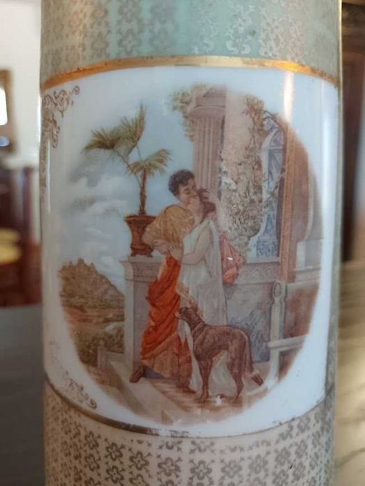 Par de Jarras Opalinas